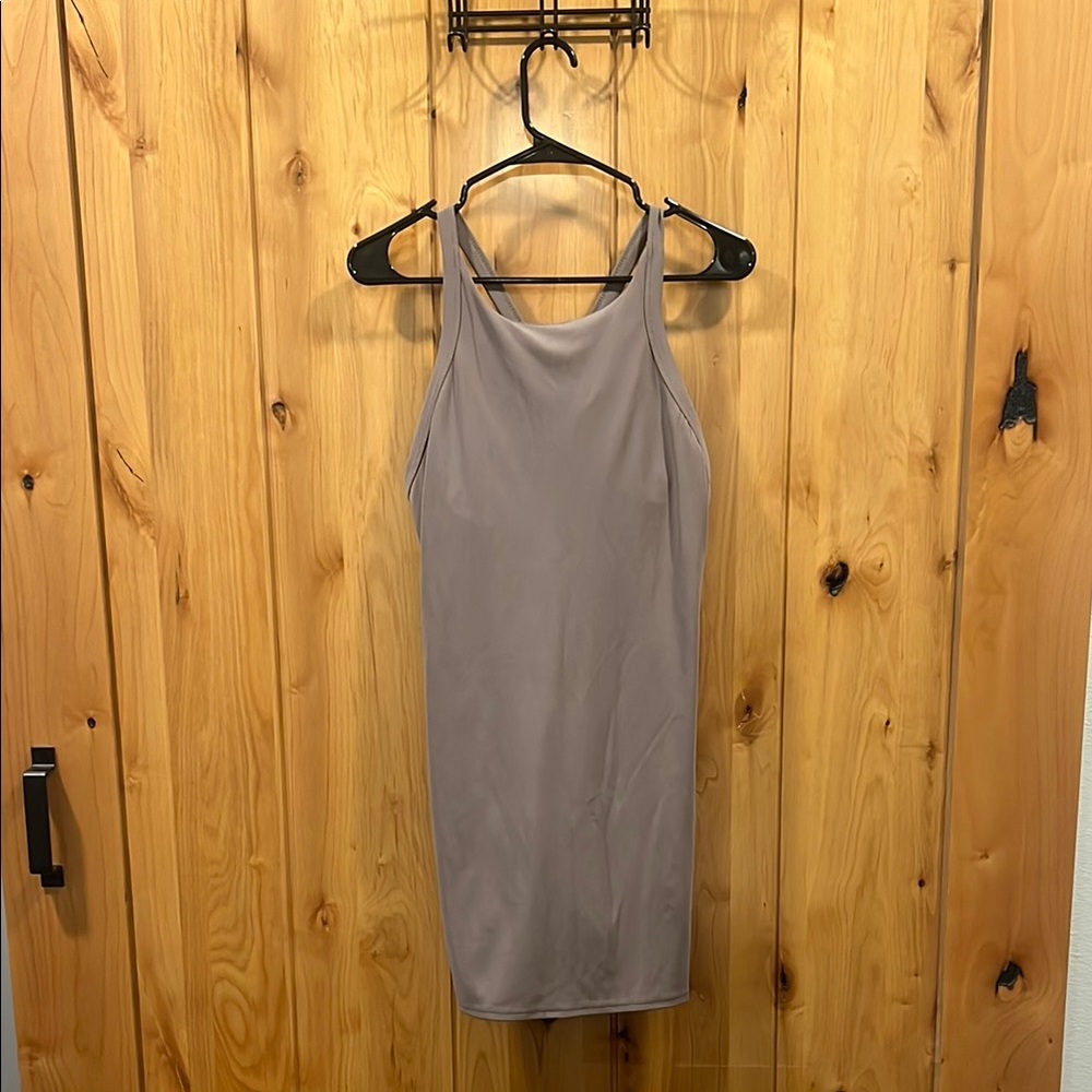 all in motion Elegant Tan Sleeveless Dress - Women’s Medium